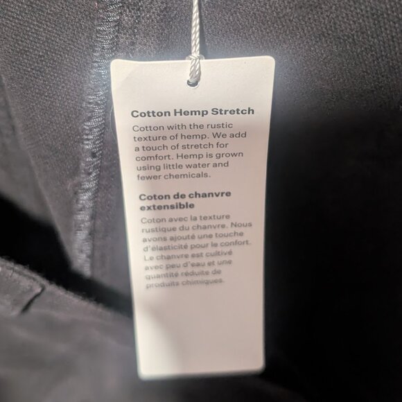 Eileen Fisher | Cotton Hemp Stretch Wide-Leg Pant In Black - Picture 10 of 11